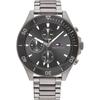 Men's Chronograph Diver Watch Grey Dial Gunmetal Strap 1791918