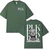 Rapper PLK Face Graphic Tshirt Unisex Women Clothing Fashion Hip Hop Music Tshirts Casual Cotton Short Sleeves T Shirt Streetwear