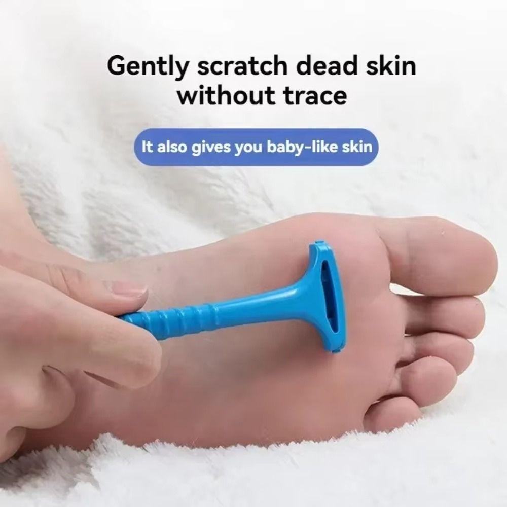 Portable Design Foot Heel Callus Remover Plastic Material Foot Care Exfoliator  Personal Care