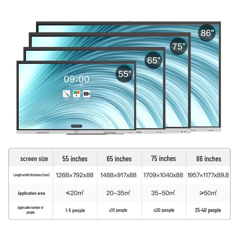 MAXHUB New Sharp Pro 75-inch 4K Smart Conference Display (CN version)