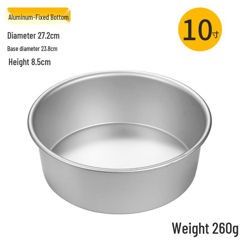 Anodized Round Chiffon Cake Mold for Home Baking