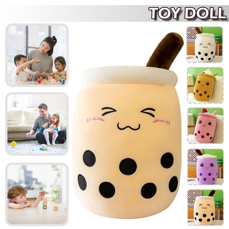 

PDTO Bubble Milk Tea Boba Cup Симпатичная мягкая плюшевая игрушка Kawaii Gift 24CM