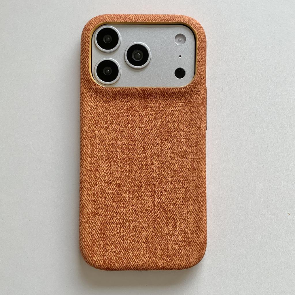 Trendy Textured Fabric Premium Denim Cloth Design Shockproof Phone Case for iPhone 17 16 15 14 11 12 13 Pro Max Plus Back Cover