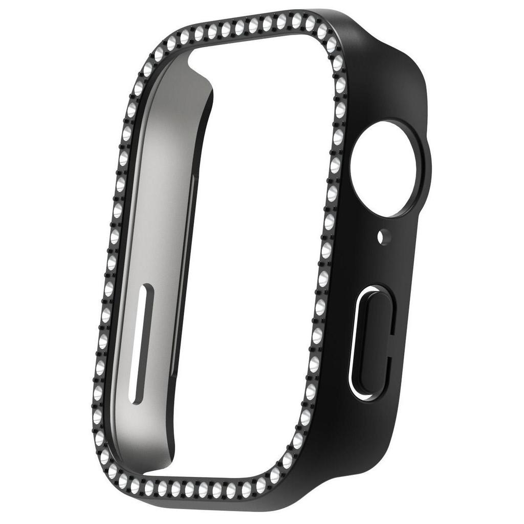 Bling PC Hollow Case For Huawei Watch Fit4/3/4 Pro Diamond Crystal Bumper for Huawei Watch Fit4 Anti Drop Shell Screen Protector