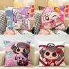 Cute PPepoyo Artist Producer Cushion Cover Natural Linen Organic Fabric DoubleSided Printing Room Sofa Decor Pillow Case