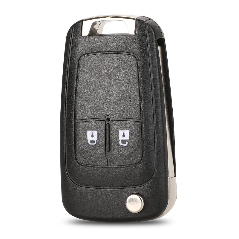 Jingyuqin 10 Stück/Los 2/3/5 Tasten Fernbedienung Hülle Schlüsselanhänger Klappschlüssel Schale Für Chevrolet Lova Sail Aveo Cruze Malibu Ersatz