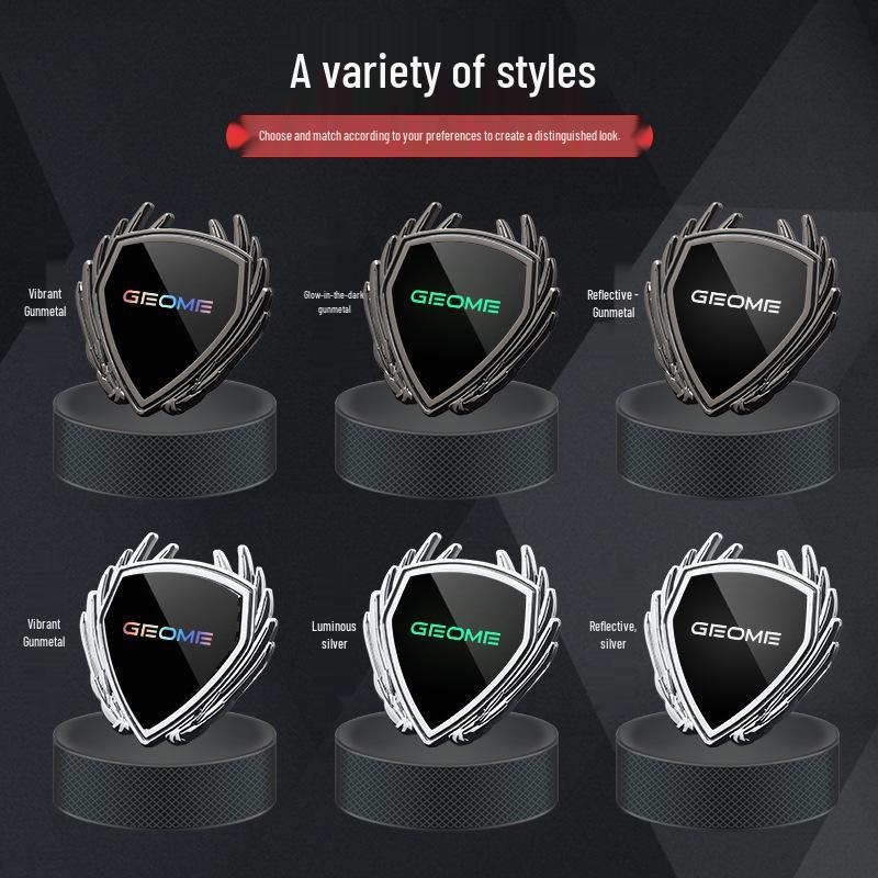 Applicable to Geely Vision Dream & Exploration Edition Car Emblem Metal Badge Decorative Sticker