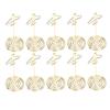 10Pcs Porte-photo en métal en forme d'avion avec base Porte-cartes de bureau Affichage de cartes de table