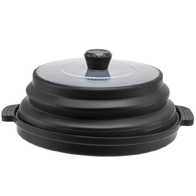 Dishwasher Safe Microwave Lid Foldable Splash Cover Heat Resistant PP Materials Multipurpose Kitchen Tool For Food Protections