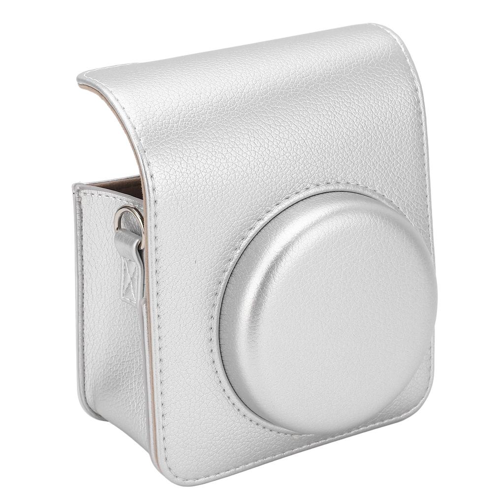 Schutzhülle für Sofortbildkamera PU Retro Regendicht Kratzfest mit Verstellbarem Abnehmbarem Riemen Sofortbildkameratasche für