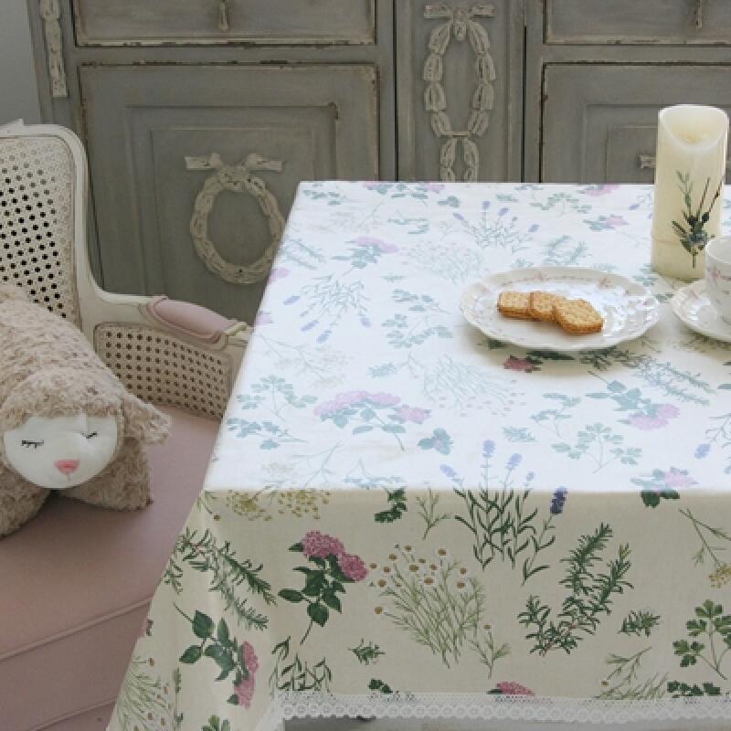 Herb Garden Waterproof Coating 2-Person, 4-Person, 6-Person Tablecloth/Tablecloth Direct 2 (100x130)