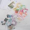 Colorful Flower Beaded Phone and Bag Keychain Lanyard