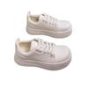 Oufan thick-soled ugly cute big-headed little white shoes for women's outer wear 2025 spring new niche versatile height-increasing casual board shoes