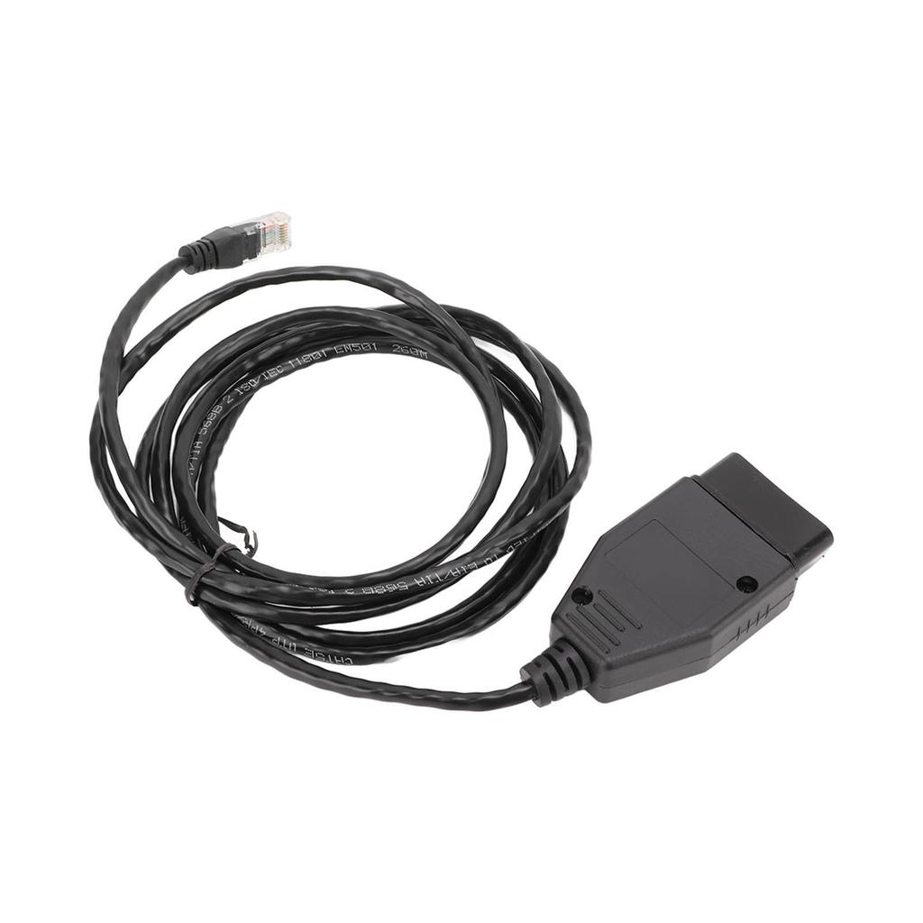 Cavo di Codifica Nero Cavo Interfaccia ENET Cavo di Programmazione OBD2 Sostituzione per Serie F Serie 3 Serie 5