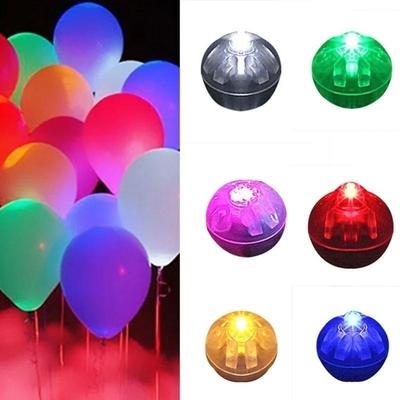 1 Stück / Los Runde LED-Ballonlichter Mini-Blitzlichter für Laterne Weihnachten Hochzeitsdekoration