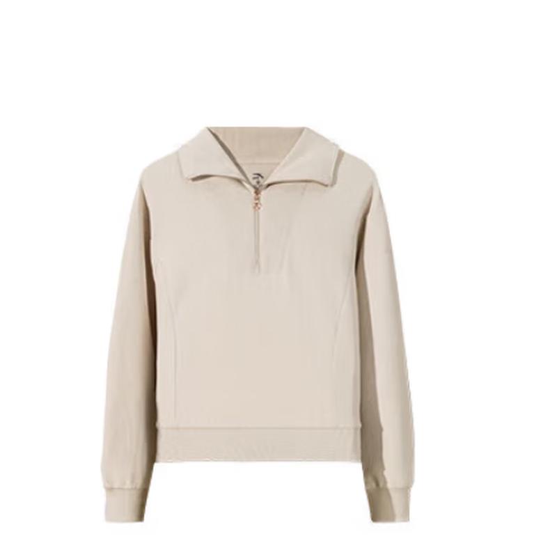 ANTA Women's Winter Warm Half-Zip Sweatshirt
