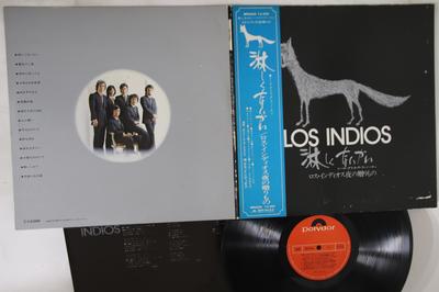 LP Record LOS INDIOS - Samishiku Naika Loss Indious No Oku MR2226 POLYDOR 1973 Japan Obi Japanese Enka/Traditional Used