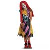 Kids Girls Boys Cosplay Christmas Eve Scary Ghost Bride Sally Skeleton Jack Dress Striped Halloween Character Dress Up Costume