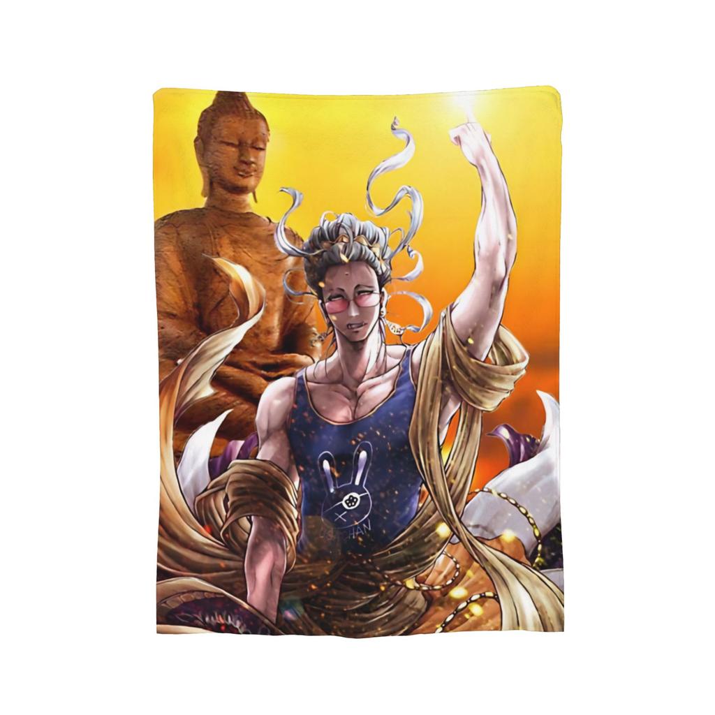Record of Ragnarok Manga Blanket Flannel Awesome Breathable Throw Blanket for Coverlet Autumn/Winter,