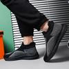 Summer commuting new casual overshoes mesh breathable lazy shoes flying weaving lightweight outdoor travel