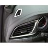 For Buick Regal 2018-2020 Silver Titanium Console AC L&R Air Outlet Vent Trim