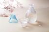 Toyo Sasaki Glass Shofuku Cup Sakura Fuji Sake Set, Made in Japan, Sake Cups, Sake Glasses, Carafe Set, Mount Fuji Design, Gift, Present, Gift for Res