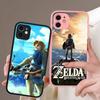 Hot Game The Legend Of Zeldas Silicone Matte Phone Case For Iphone 13 14 15 16 Pro Max 11 12 X Xs Max Soft Cover