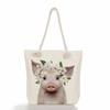 Cute Animals Print Thick Rope Single-shoulder Beach Bag 7210