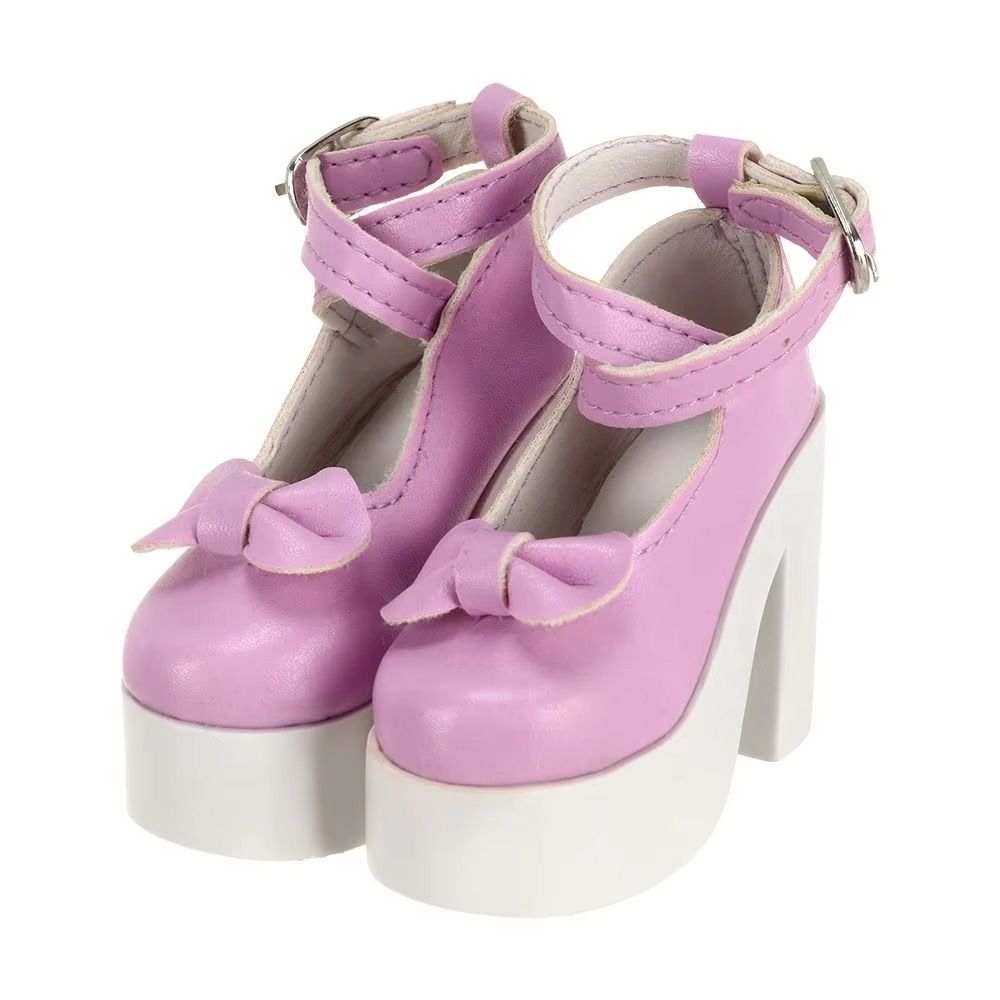 PU Leather 60cm Doll Shoes Causal Wear 1/3 Doll Shoes Kids Toy Doll High Heel Shoes  Girls Gift