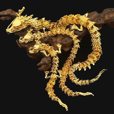 Legierung 3D Drache Kann Drehen Drache Tischplatte Kunsthandwerk Dekoration Drachenstatue Kreatives Geschenk Kinderspielzeug Geschenk
