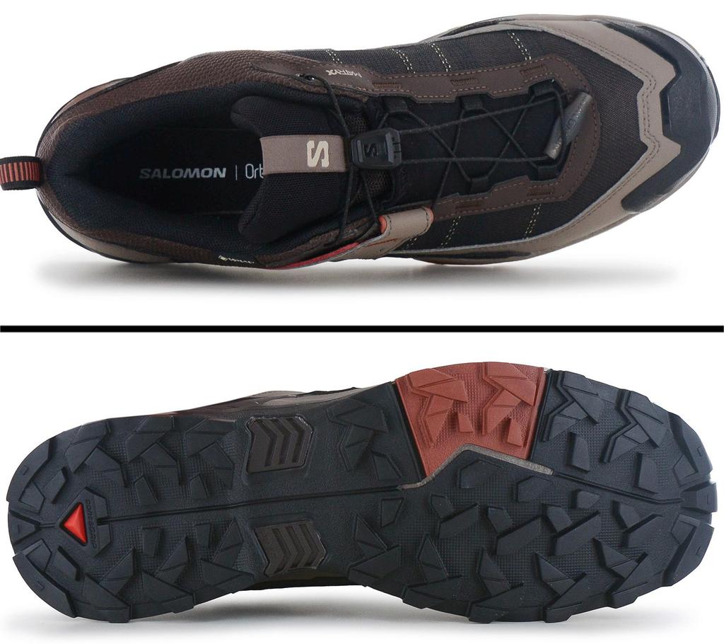 Salomon X ULTRA 5 GTX - GORE-TEX - Herren Wanderschuhe Trekking Schuhe Braun 491027 ORIGINAL