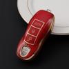 Soft Tpu Car Key Case Cover For Porsche Panamera Macan 718 Taycan 911 Cayman Boxster 9Ya 971 Remote Key Bags Shell Keychain