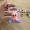 1 Labubu Bunny Keychain, Small Figurine, Bag Decoration, Creative Pocket Pendant
