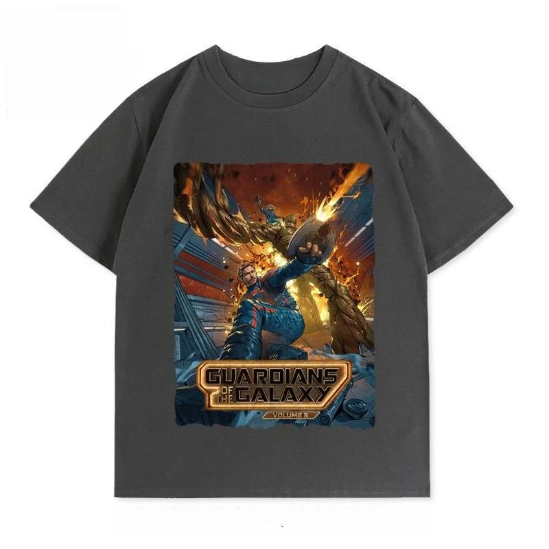 Genuine X-Men Wolverine Printed Short Sleeve Unisex Fashion Comfortable Crew Neck T-Shirt Loose Large Size