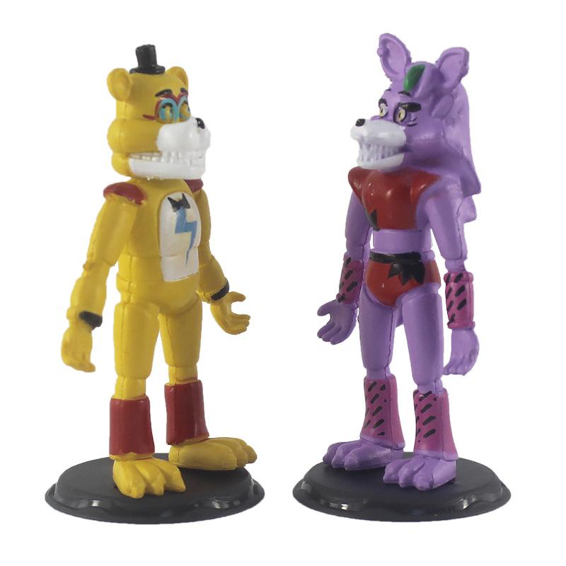 Cake-Themed Figurine Model 9.5-10.5cm with Base 6 Styles Individually Bagged Toy Collectible Gift for Desk Decor