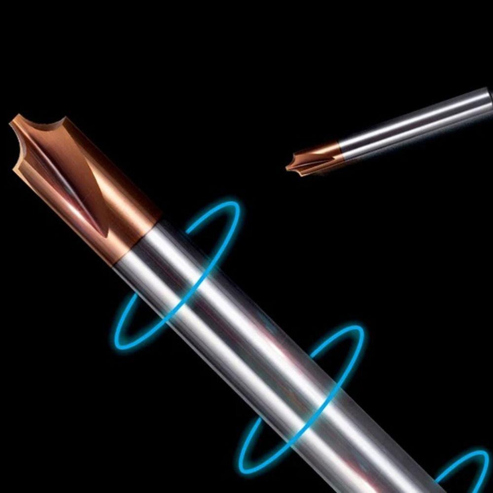 Tungsten Cobalt Alloy Corner Rounding End Mills Round End Mill New Radius Corner Rounding Cutter