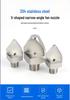 High-Pressure Stainless Steel Spray Nozzle for Car Wash and Cooling Systems