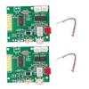 1 Pair 3.7-5V Input Amplifier Board Bluetooth 5.0 Stereo Sound Amplifier  for Music System