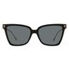 Salvatore Ferragamo Ferragamo Women S Gancini Butterfly SunglaSSeS Sf2036S 001 Black Gold 56mm 001