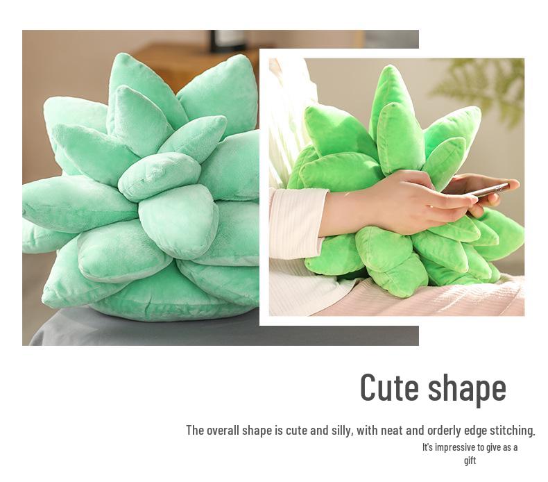 Cross-Border Succulent Plush Pillow Toy - Cute Plant Pillow for Kids