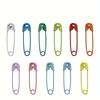 150pcs Vibrant Candy-Colored Safety Pins with Secure Clasp - Small Size for Crafting, Sewing, Apparel & Accessories
