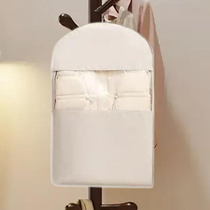 Závěsný sáček na oděvy Úložné sáčky na kabáty do skříně Kompresní úspora místa Sáček na uložení bund Prachotěsný Organizér oblečení do skříně