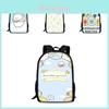 Sumikkogurashi Rucksack für Kinder aus strapazierfähigem Nylonmaterial mit geräumigem 20L Fassungsvermögen für den täglichen Gebrauch