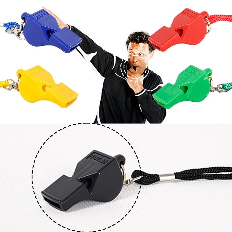 Lanyard Pvc Referee Whistle Football Outdoor Portable Sports Supply Competitive