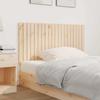 Wall Mounted Headboard 127.5 X 3 X 60 Cm Solid Pine Wood
