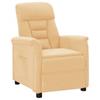 Day & Night - Day & Night Cream Faux Suede Relaxation Chair