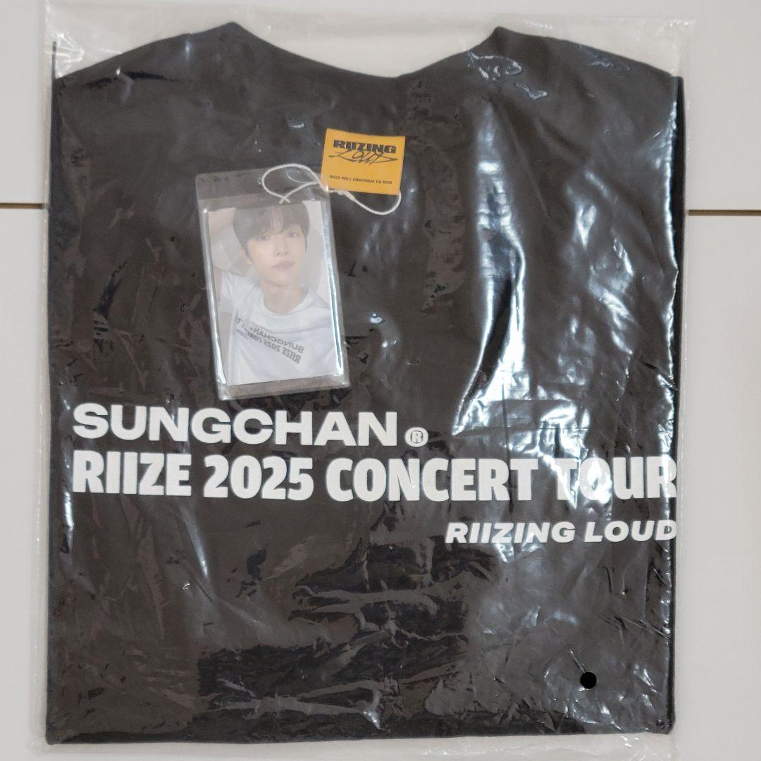 

[USED] RIIZE Songchan Seoul Concert T-shirt Black RIIZINGLOUD1