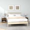 Nightstands 2 pcs Smoked Oak Wood Based Material