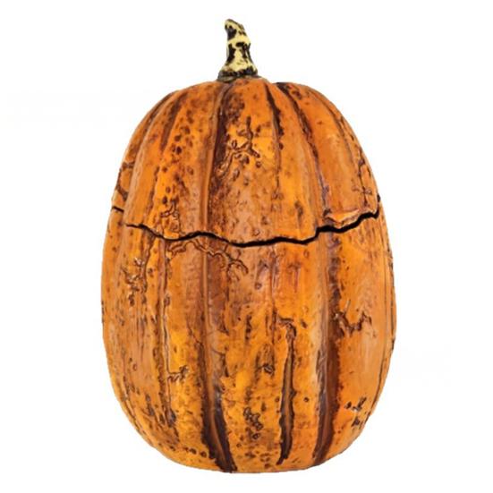 Halloween Pumpkin Light Decoration Mouth Open Extendable Scary Pumpkin Lantern with Glowing Eyes for Porch Patio Indoor Outdoor Decor