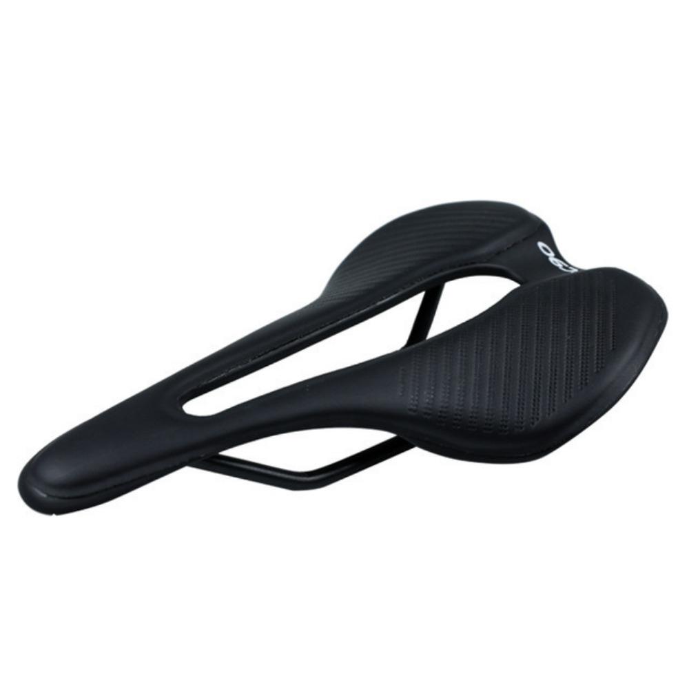 

Nylon Fiber Seat Cushion Road Bike Seat Cushion Ergonomic Mountain Bike Saddle Cushion average size чёрный